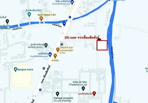 ขายที่ดิน หนองจอก ตรงข้ามบางกอกอารีน่า ติดคลองลำผักชี ถนนเชื่อมสัมพันธ์ เนื้อที่ 1-2-66 ไร่