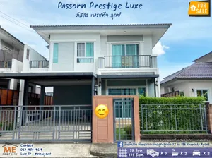 ขาย/เช่า บ้านเดี่ยว Passorn Prestige Luxe หลังมุม เฟอร์นิเจอร์ครบ พร้อมเข้าอยู่ ใกล้เอกมัย ทองหล่อ สุขุมวิท โทร 064-954-9619 (BD25-38)