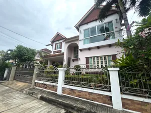 ให้เช่า/ขายบ้านเดี่ยวที่คุ้มค่า ในแถบประชาอุทิศ98 บ้านวรารมย์ หลังมุม ขนาด 109.3 ตร.วา ร่มรื่น เงียบสงบ น้ำไม่ท่วม