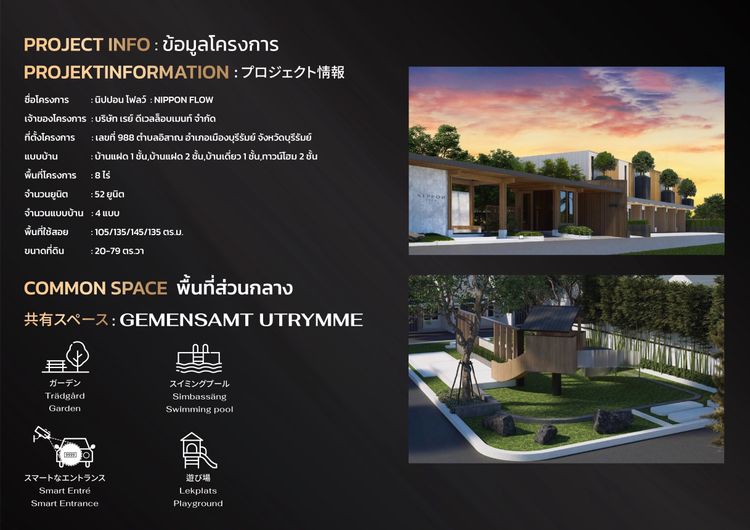แปลงโปรโทรเลย บ้านพร้อมเข้าอยู่ โครงการนิปปอน โฟลว์  อำเภอเมือง, ภาพที่ 4