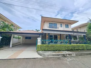 ขายบ้านเดี่ยว 2 ชั้น โครงการศุภาลัย พาร์ควิลล์ ร่มเกล้า-สุวรรณภูมิ  บ้านสวยเดินทางสะดวก ใกล้สนามบินสุวรรณภูมิ ( เจ้าของขายเอง )