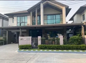 ให้เช่าบ้านเดี่ยว 2 ชั้น โครงการบางกอก บูเลอวาร์ด พระราม9 ใกล้โรงเรียน นานาชาติไบรท์ ตัน เขต สะพานสูง เฟอร์นิเจอร์พร้อม 