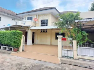 ขายบ้านเดี่ยว 2 ชั้น หมู่บ้านเพชรวัฒนะ ถ.เลียบคลองประปา ทำเลดี เดินทางสะดวก ใกล้รถไฟฟ้าสายสีชมพู 