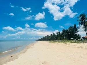 ที่ติดทะเลหายาก ติดหาดยาว 47 +20 เมตร1ไร่ 24วา ขาย 3 ล.