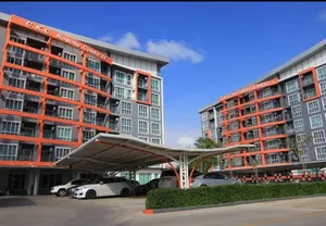 เช่า คอนโด ซีเคซี ระยอง(CKC Rayong Condo) ชั้น 3  ขนาด 31 ตร.ม. ใกล้ตลาดและห้างแหลมทอง ระยอง เฟอร์นิเจอร์ครบ 