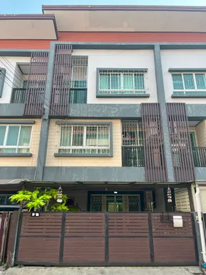 ทาวน์โฮม 3 ชั้น Cubist Village ซ.นนทบุรี 48 – 22.3 ตร.ว. วิวสวย ใกล้ MRT และโมโนเรลสายสีชมพู รายละเอียดทรัพย์