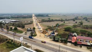ที่ดิน ร่องกาศ สูงเม่น แพร่ ติดถนนเอเชีย101 ถนนสี่เลน ที่ดินใกล้สถานีรถไฟรางคู่สูงเม่น ที่ดินตรงข้ามศูนย์ฮอนด้าคาร์ส 