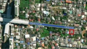 ที่ดิน69 ตรว. ซอยมหาลาภ ใกล้สถานีรถไฟฟ้าสีม่วงใต้ 350 เมตร 