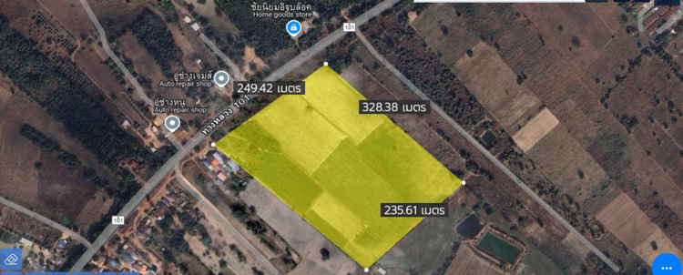 ขายที่ดิน 50 ไร่ หน้าถนน4เลนยาว 230 เมตร เส้น101 กำแพงเพชร พรานกระต่าย , ภาพที่ 4
