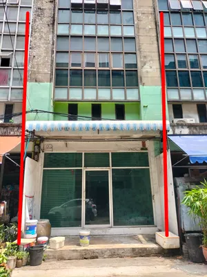 ให้เช่าอาคารพาณิชย์ 3 ชั้น เหมาะสำหรับค้าขาย ติดรถไฟฟ้าสายสีชมพูตลาดมีนบุรี 