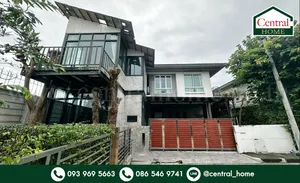 บ้านเดี่ยว ฮาบิเทีย บอนด์ ราชพฤกษ์ หลังริม ต่อเติมเต็ม พร้อมอยู่