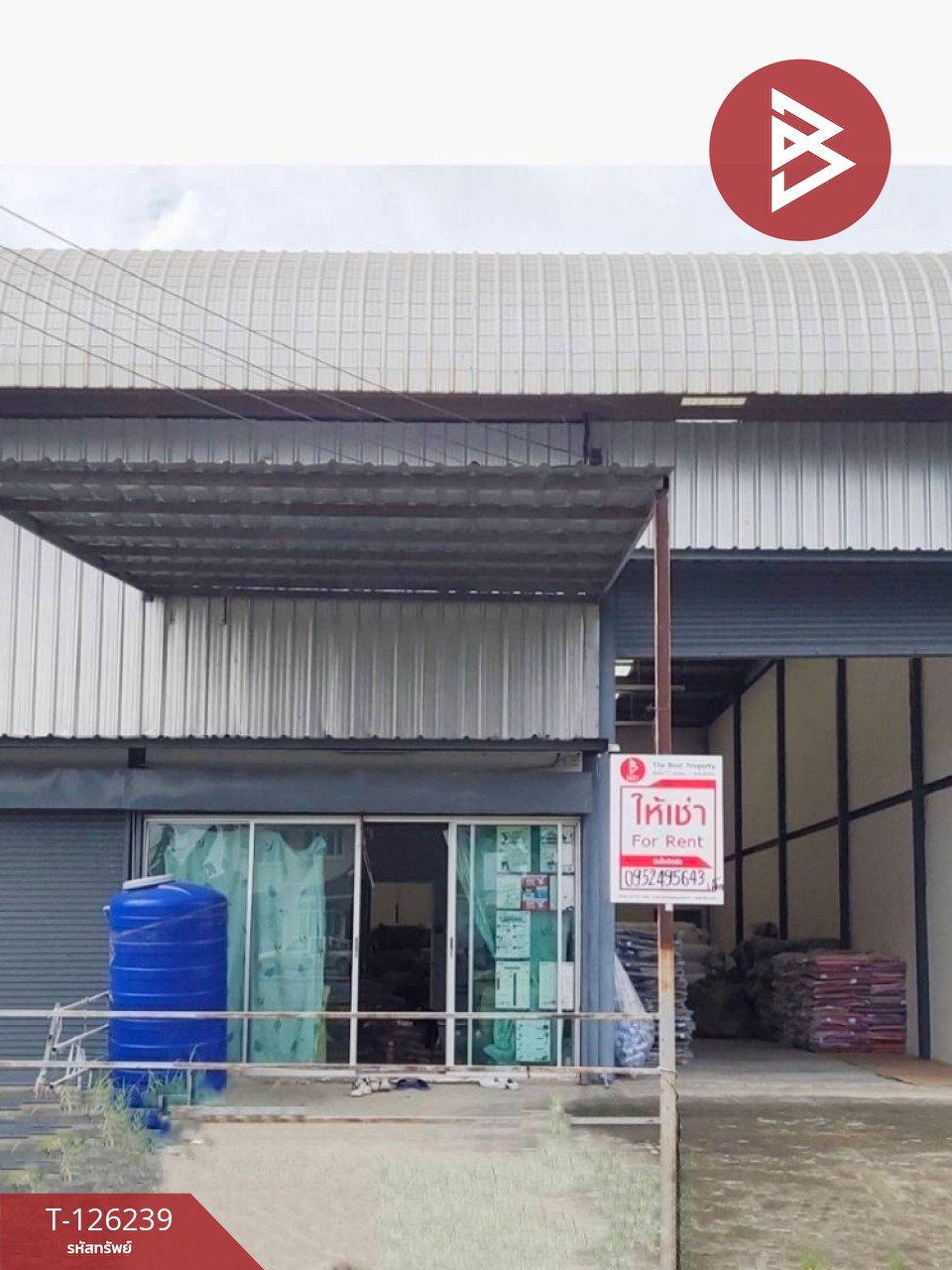 ให้เช่าโกดังพร้อมออฟฟิศ เนื้อที่ 60 ตร.วา บางพลี สมุทรปราการ