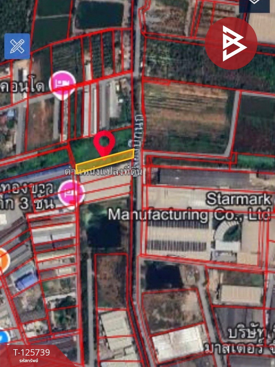 ขายที่ดิน เนื้อที่ 1 ไร่ ท่าทราย สมุทรสาคร