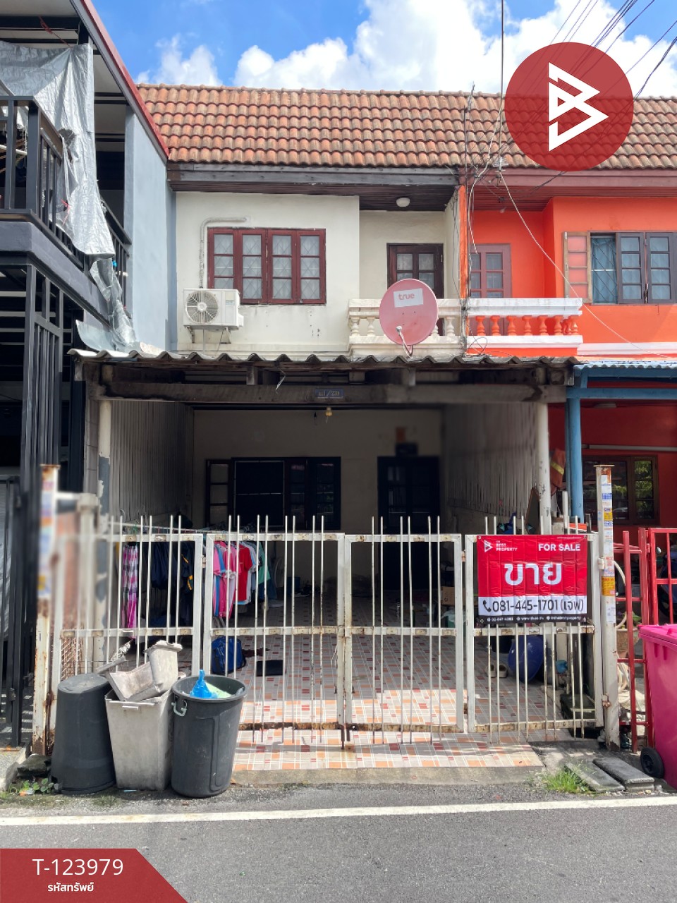 ขายทาวน์เฮ้าส์ หมู่บ้านบัวทอง2 บางบัวทอง นนทบุรี