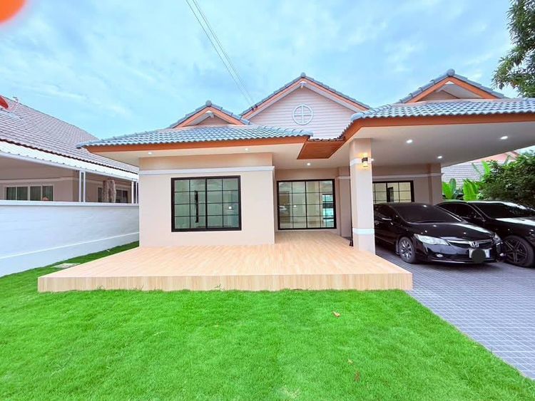 ขายบ้านเดี่ยว ชั้นเดียว ขนาด 103 ตร.วา บ้านแมกไม้ ลีลาวดี  - ระยอง, ภาพที่ 4