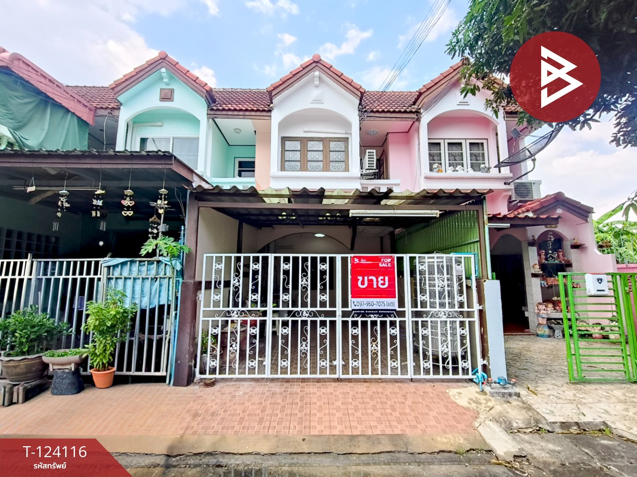 ขายทาวน์เฮ้าส์ หมู่บ้านทานตะวัน มิตรไมตรี16 (Tantawan Mitmaitri16) บางเมืองใหม่ สมุทรปราการ