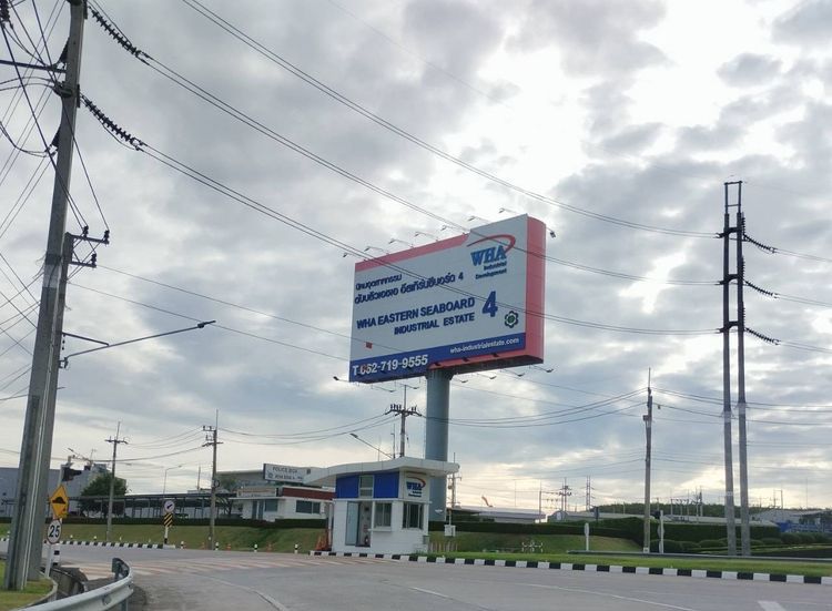 ที่ดิน 4ไร่ ให้เช่า ติดถนนใหญ่ มีไฟฟ้า มีน้ำ ใกล้นิคมอุตสาหกรรม WHA4, ภาพที่ 4