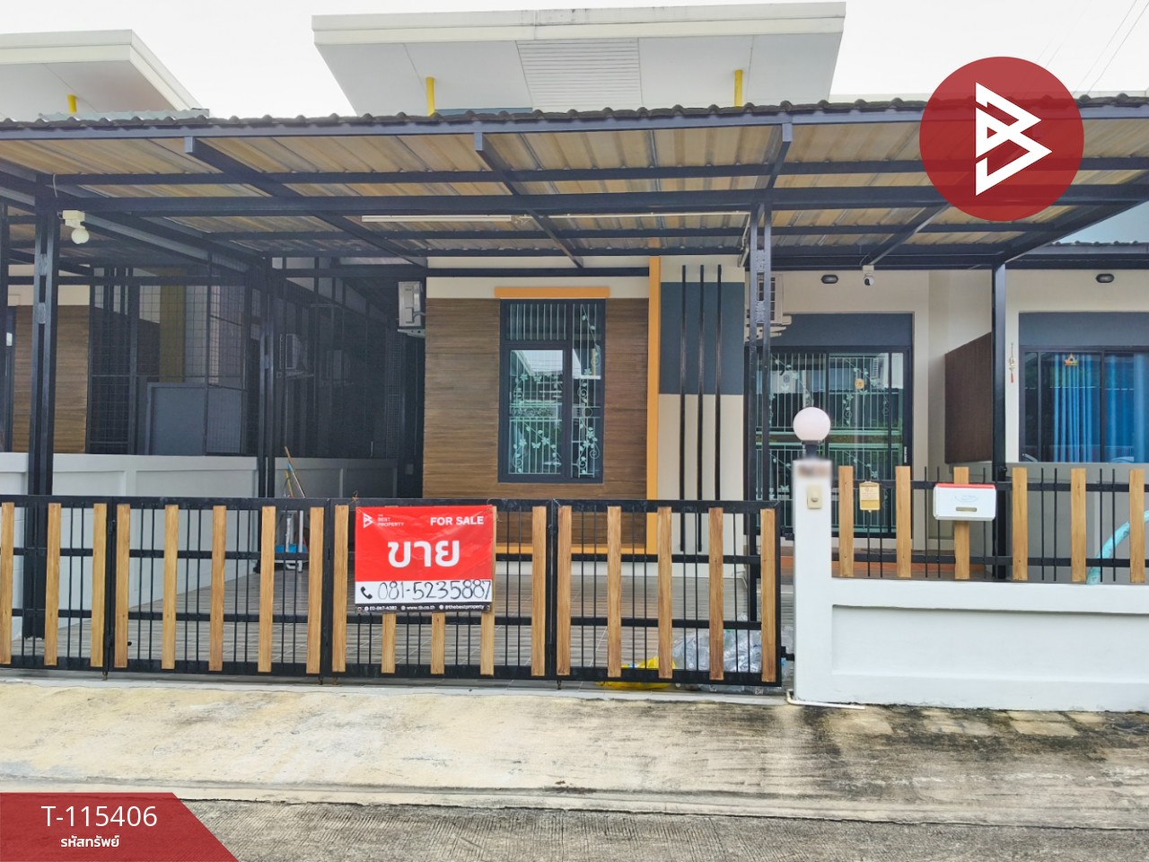 ขายบ้านแฝด หมู่บ้านจินดาภัณฑ์ บ้านบึง ชลบุรี