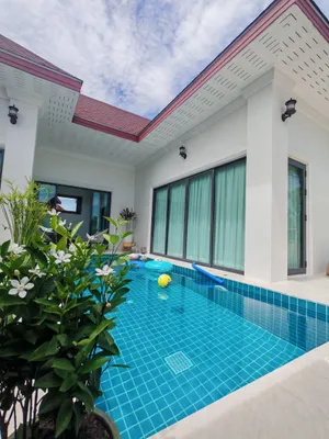 ขายบ้านพร้อมที่ดิน ครุฑแดง สระว่ายน้ำส่วนตัว เมืองประจวบฯ Type B2