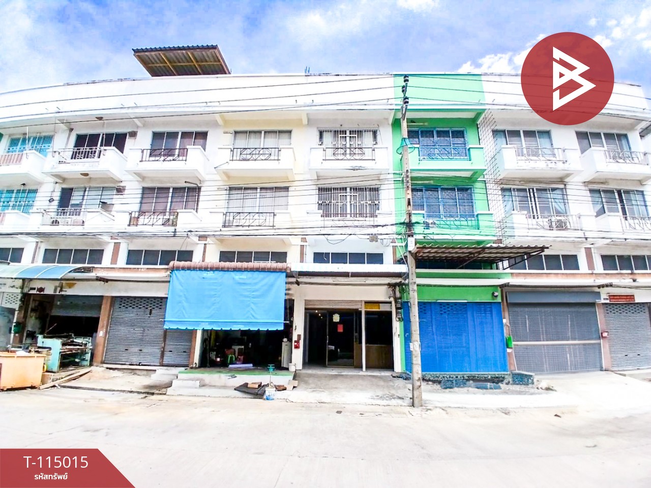 ขายอาคารพาณิชย์ หมู่บ้านทรัพย์รุ่งเรือง บางปู สมุทรปราการ