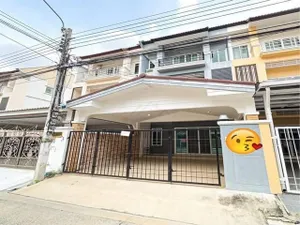  ให้เช่าทาวโฮม 3 ชั้น 4 ห้องนอน หมู่บ้านธนาภิรมย์ ศรีนครินทร์-วงแหวน  ใกล้โลตัส ศรีนครินทร์ 100 เมตร