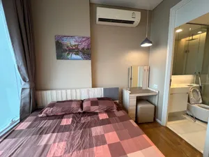 ให้เช่าคอนโดห้อง The Saint Residences 1-Bed ชั้นสูง ตกแต่งสวยพร้อมอยู่