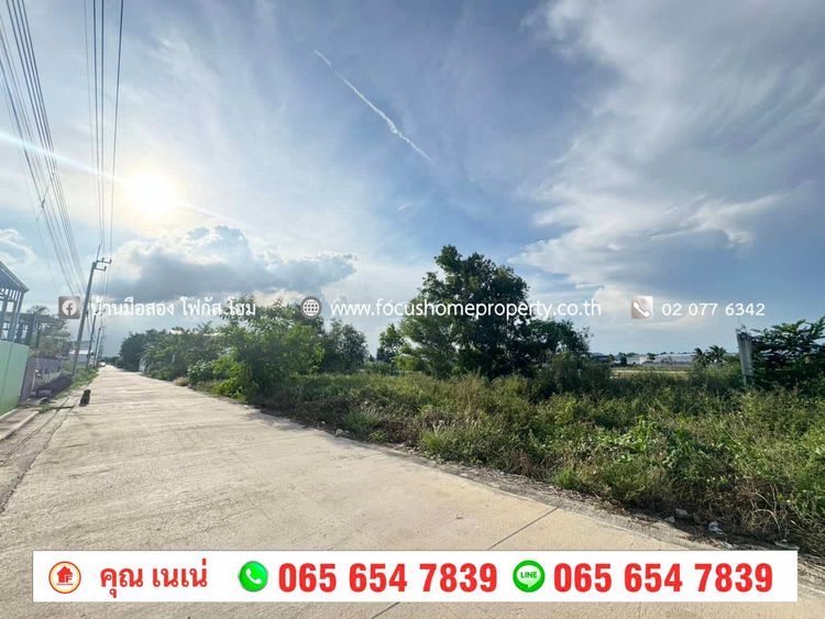 ขาย ที่ดินเปล่าถมแล้ว 474 ตร.ว ต.ราษฎร์นิยม ไทรน้อย, ภาพที่ 4
