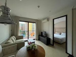 Call : 082-624-9656 ขายขาดทุน Venetian Signature Condo Resort Pattaya 33 ตารางเมตร 1 ห้องนอน ชั้น5 ตึกC วิวสวนน้ำ ตกแต่งครบ (ดาวน์ 3 แสน ดอกเบี้ยพิเศษ)