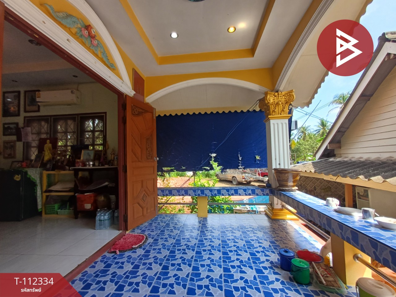ขายบ้านเดี่ยวพร้อมที่ดิน เนื้อที่ 1 งาน 60 ตร.วา อัมพวา สมุทรสงคราม