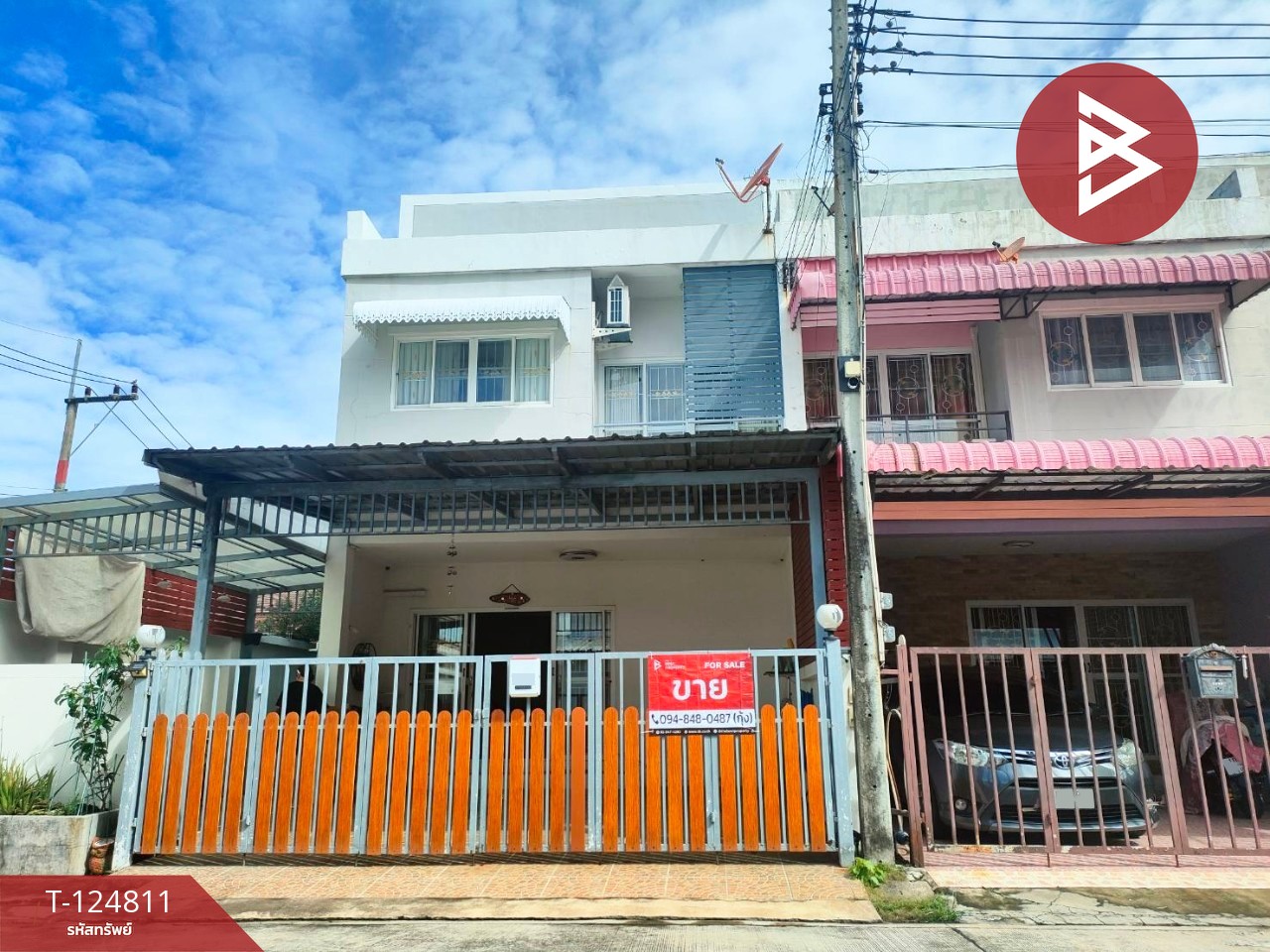 ขายทาวน์เฮ้าส์ โครงการบ้านวนา แปดริ้ว ฉะเชิงเทรา