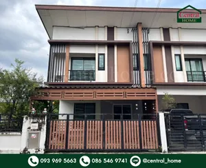 ทาวน์โฮม บ้านฟ้ากรีนเนอรี่ ปิ่นเกล้า - สาย 5 หลังมุม ติดถนนบรมราชชนนี 