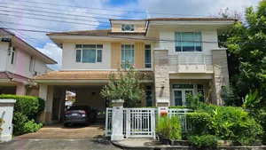 บ้านเดี่ยว พร้อมอยู่ หมู่บ้านบางกอกบูเลอวาร์ด รัชดา-รามอินทรา พื้นที่ 72.20 ตารางวา