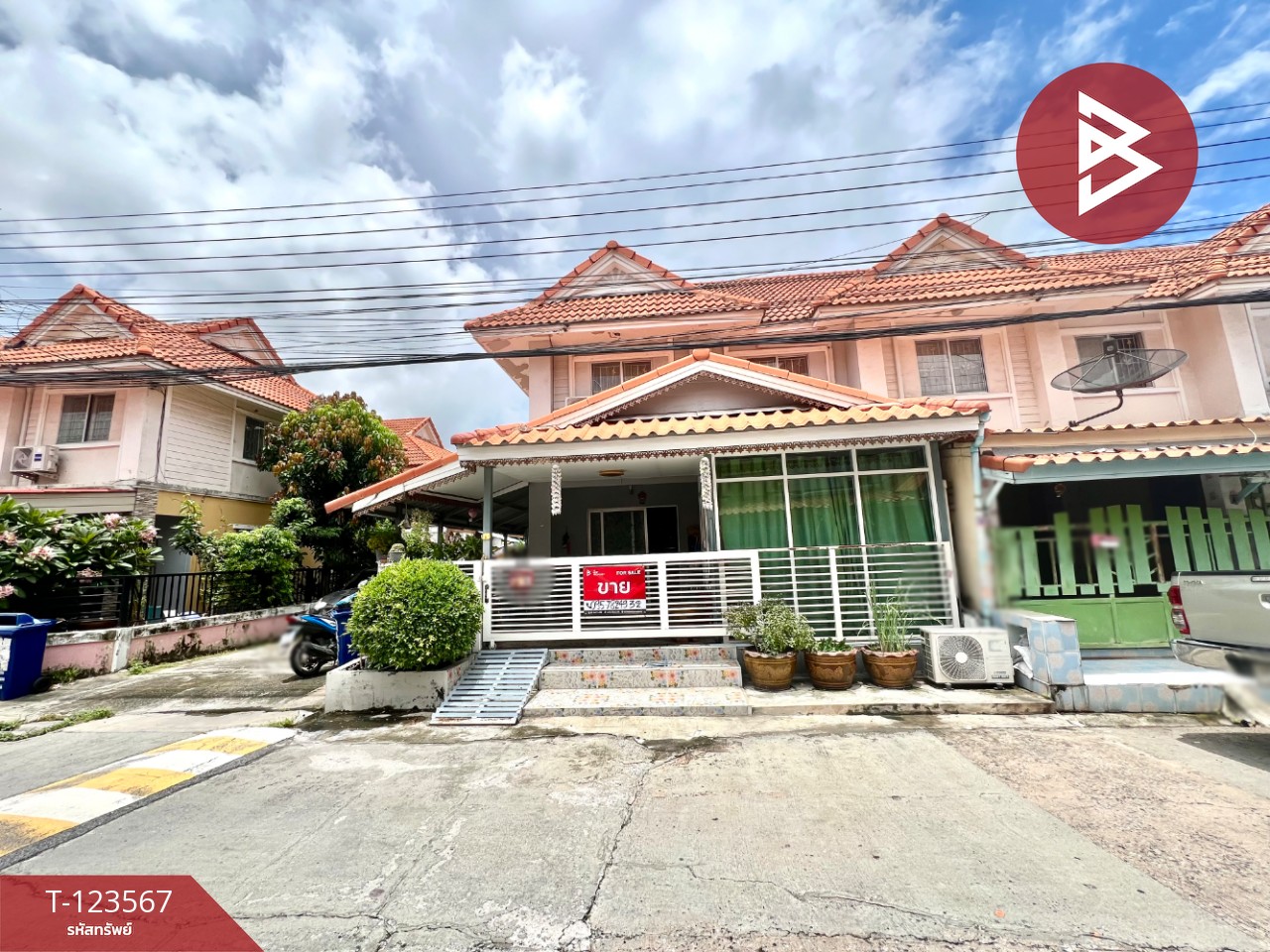 ขายทาวน์เฮ้าส์ หมู่บ้านพฤกษา28 นิคมบางปู-แพรกษา สมุทรปราการ
