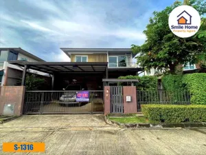 ขายบ้านเดี่ยวมัณฑนา อ่อนนุช-วงแหวน4  ราคาถูกสุดในโครงการ