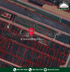 ที่ดินเปล่า 156.7 ตร.วา ถมแล้ว บัวปากท่า บางเลน - นครปฐม 