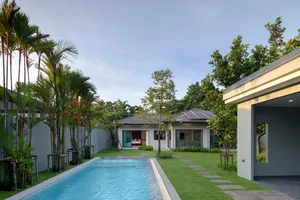 Baan Pattaya 5 Pool Villa in Huay Yai, for rent at only 65,000 baht/month – Fully furnished, private pool, ready to move in