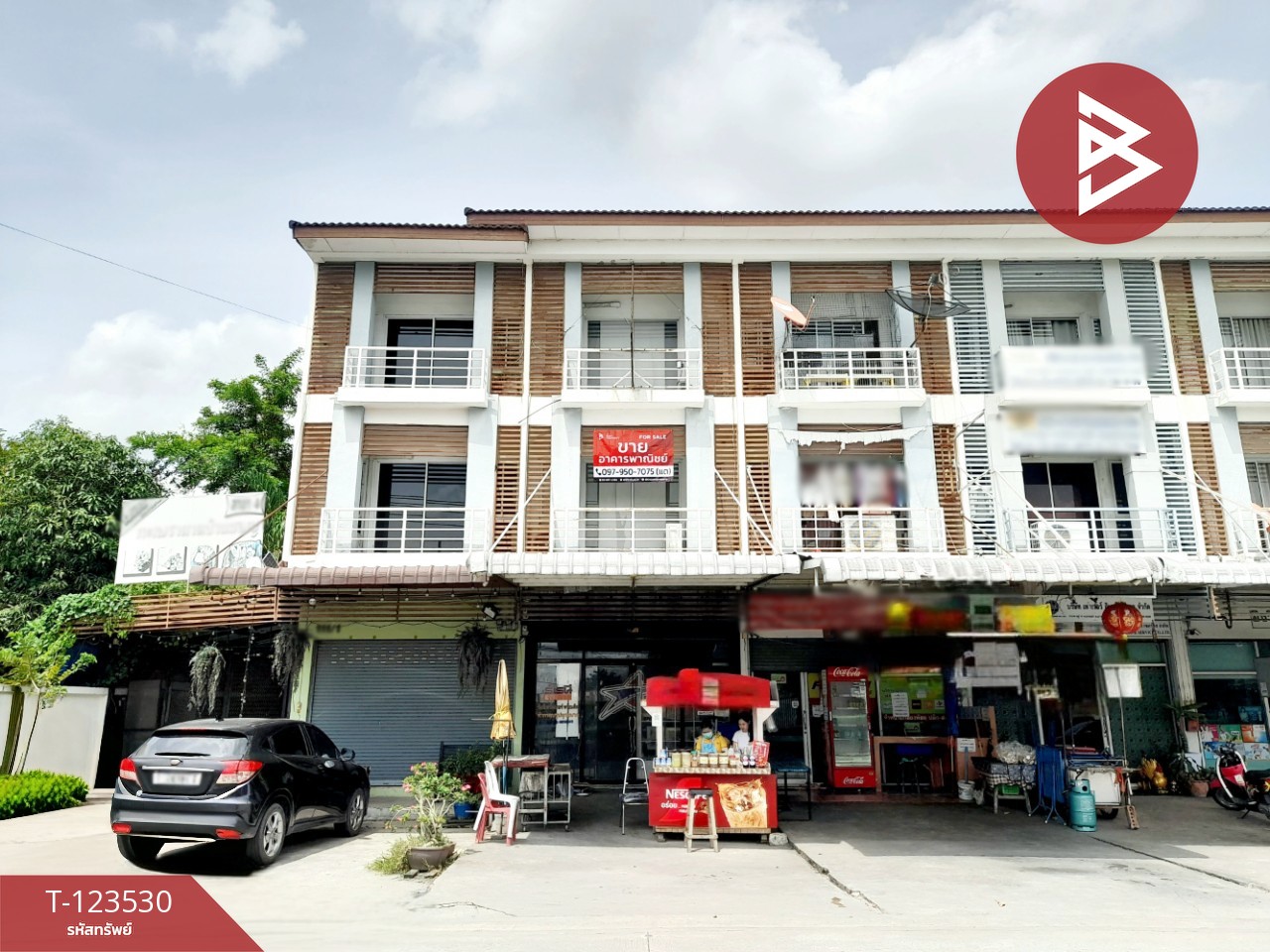 ขายอาคารพาณิชย์ หมู่บ้านกิตตินคร กรีนวิลล์ (Kittinakorn Green Ville) สมุทรปราการ