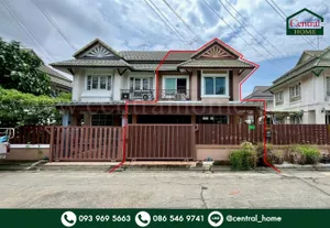 บ้านแฝด พฤกษา 19 ซอยวัดลาดปลาดุก บางบัวทอง 