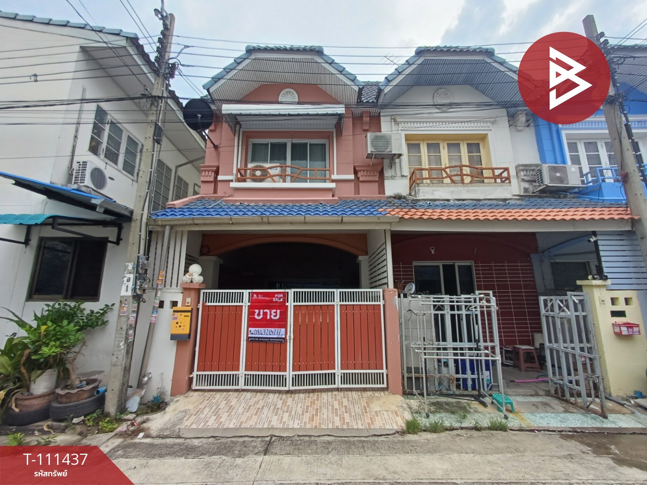 ขายทาวน์เฮ้าส์ หมู่บ้านมนวดี พาร์ค บางบัวทอง นนทบุรี พร้อมเข้าอยู่