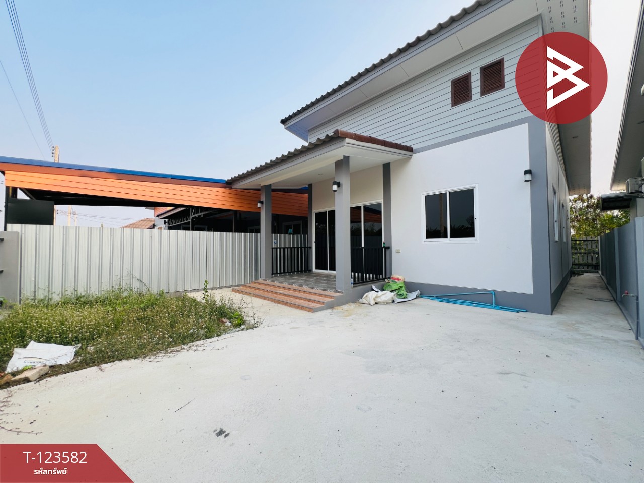 ขายบ้านเดี่ยวชั้นเดียว เนื้อที่ 36.9 ตร.วา ลาดใหญ่ สมุทรสงคราม