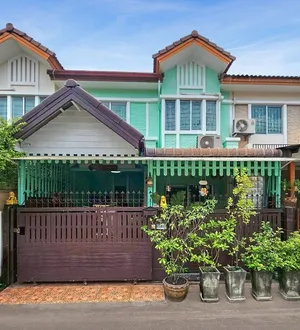 ทาวน์เฮ้าส์ ม.พฤกษาวิลล์22 พระราม5-2 ใกล้จุดขึ้นทางด่วน พระราม7 (6093)