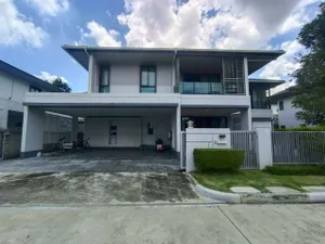 ขายบ้านเดี่ยว 2 ชั้น โครงการบุราสิริ วัชรพล ทำเลถนนเมน หน้าบ้านไม่ชนใคร 