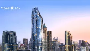 Sale/Rent Magnolias Ratchadamri Boulevard Condominium1 Bedroom , Royal Bangkok Sport Club View