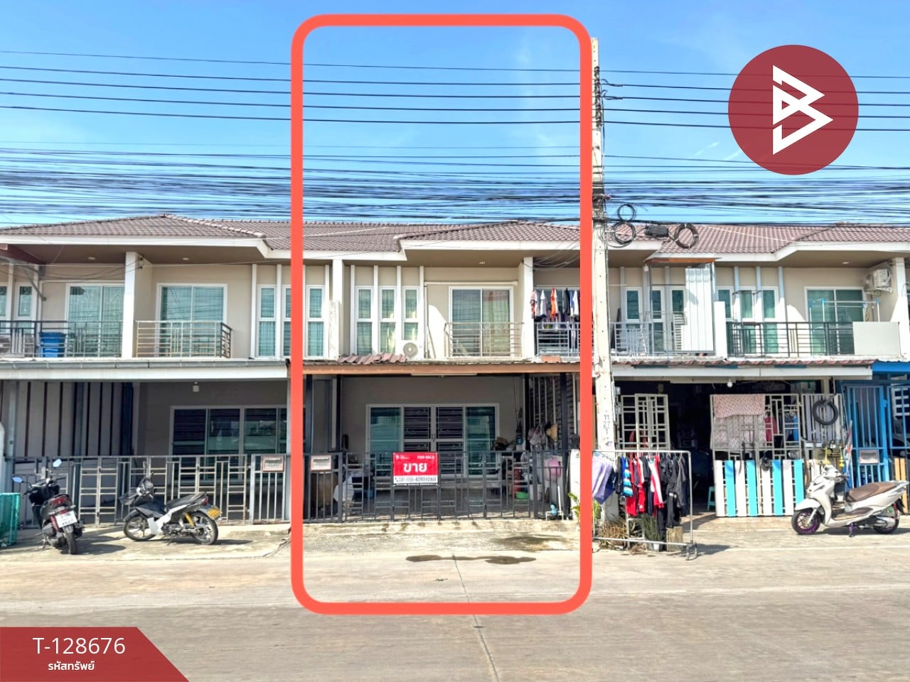 ขายทาวน์เฮ้าส์ หมู่บ้านทรัพย์มั่นคง 4 บางบ่อ สมุทรปราการ