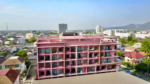 The Peony Condominium ถนน วงศ์วานิช ใกล้ มอ. คอนโดมี 7 ชั้น ทำเลดี วิวเขาคอหงส์