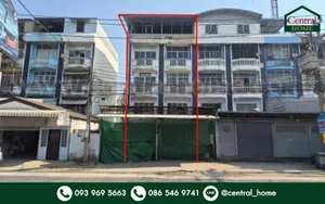 ให้เช่า อาคารพาณิชย์ 4 ชั้น 2 คูหา ถนนอัจฉริยะพัฒนา 2 ปลายบาง - นนทบุรี
