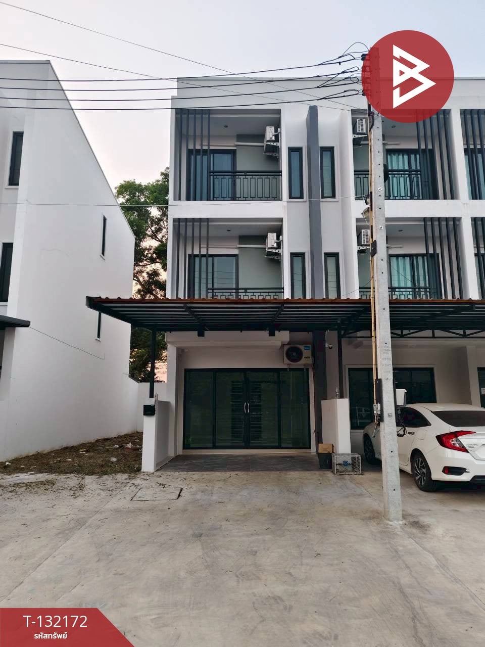 ให้เช่าทาวน์เฮ้าส์ 2 ชั้น เนื้อที่ 16.2 ตร.วา จันทนิมิต จันทบุรี