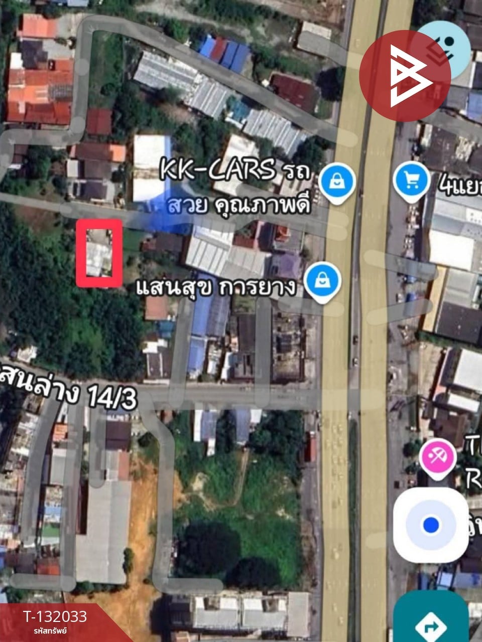 ขายที่ดิน เนื้อที่ 2 งาน 40 ตร.วา แสนสุข ชลบุรี