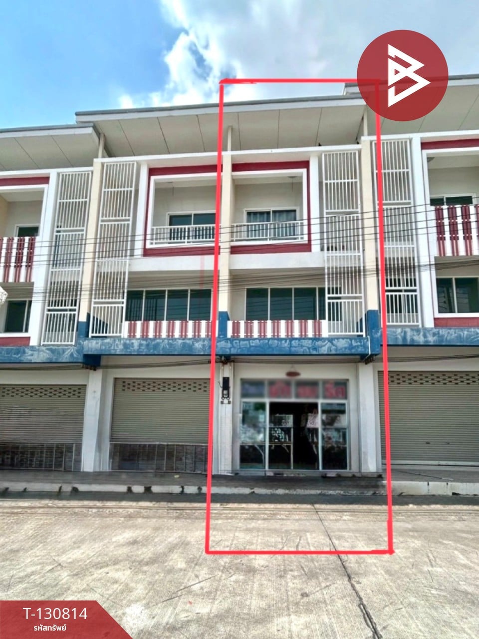 ขายอาคารพาณิชย์ 2 ชั้นครึ่ง หมู่บ้านร่มเย็น2 ปลวกแดง-วังตาผิน ปลวกแดง ระยอง