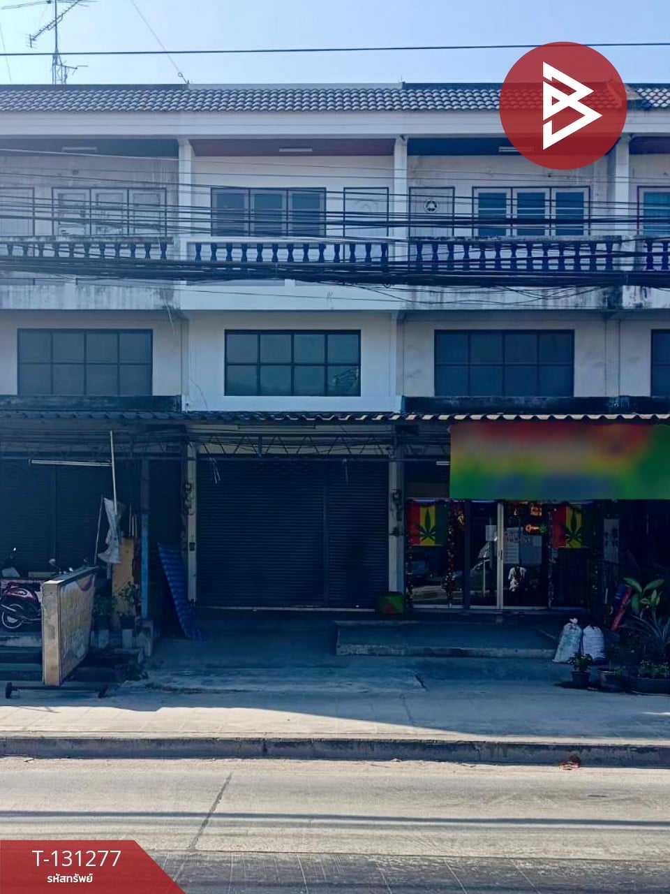 ให้เช่าอาคารพาณิชย์ 2 ชั้น ติดถนนชลบุรี-บ้านบึง ต.หนองรี อ.เมือง จ.ชลบุรี